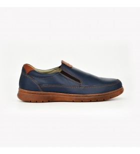 Pantofi Barbati Iulis Shoes Din Piele Naturala 100%, Albastru, 172 A